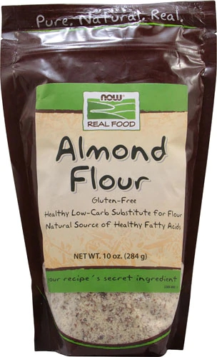 Farinha de Amêndoas Cruas NOW Real Food - 283g - Sabor Natural e Nutrição