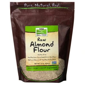 Farinha de Amêndoa Crua NOW Real Food - 624g: Versatilidade e Nutrição