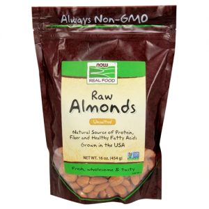 Comprar now real food raw almonds unsalted -- 16 oz preço no brasil almonds food & beverages nuts suplementos em oferta suplemento importado loja 55 online promoção -