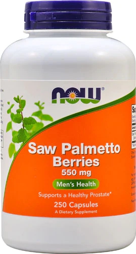 Saw Palmetto 550mg - 250 Cápsulas | Suporte Natural para Saúde Masculina