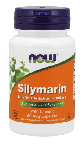 NOW Silymarin -- 150 mg - 60 Veg Capsules