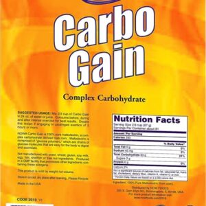 NOW Sports Carbo Gain -- 12 lbs