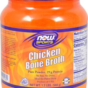 Comprar now sports chicken bone broth -- 1. 2 lbs preço no brasil protein blends protein powders sports & fitness suplementos em oferta suplemento importado loja 85 online promoção -