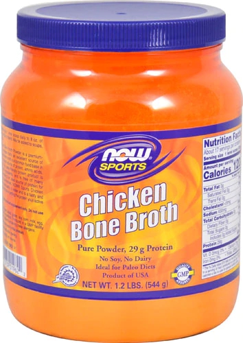NOW Sports Caldo de Ossos de Frango - 544g: Nutrição Completa e Energia Pura