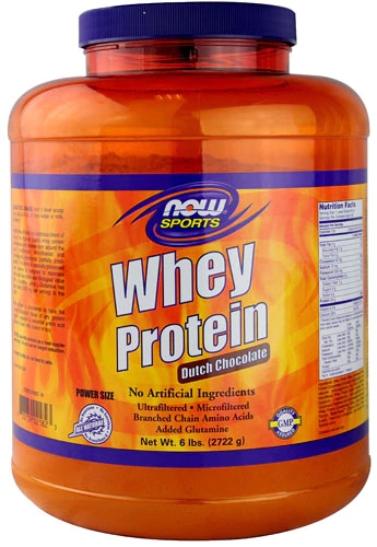 NOW Sports Whey Protein Isolado Sabor Chocolate Holandês - 2,72 kg