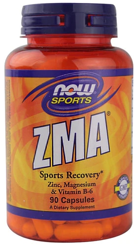 NOW Sports ZMA - Recuperação Muscular e Performance - 90 Cápsulas