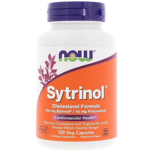 NOW Sytrinol® 120 Cápsulas Veganas - Suporte ao Bem-Estar Cardíaco e Metabólico