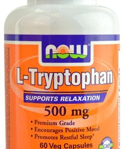Comprar now tryptophan -- 500 mg - 60 vegetarian capsules preço no brasil amino acids l-tryptophan suplementos em oferta vitamins & supplements suplemento importado loja 45 online promoção -