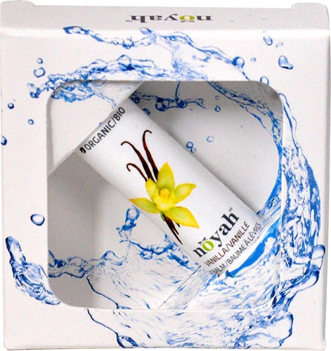 Protetor Labial Orgânico Noyah Baunilha 4g - Hidratação e Nutrição Natural