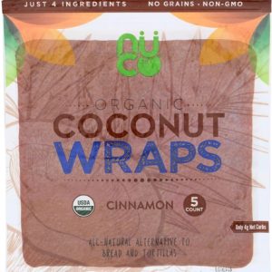 Comprar nuco organic coconut wraps cinnamon -- 5 wraps preço no brasil carb blockers diet products suplementos em oferta suplemento importado loja 105 online promoção -