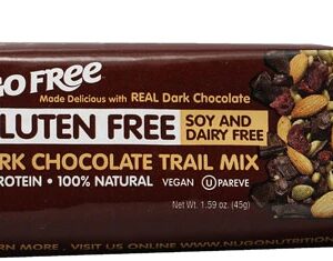 NuGo Nutrition NuGo Free Bar Dark Chocolate Trail Mix -- 12 Bars