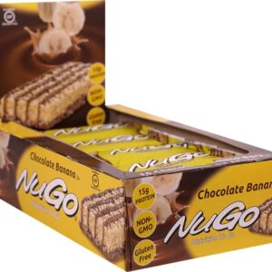 NuGo Nutrition To Go Bars Chocolate Banana -- 15 Bars