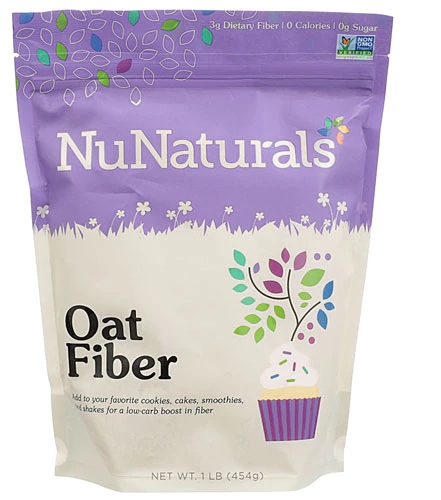 Fibra de Aveia NuNaturals - 454g: Zero Calorias, Máximo Bem-Estar