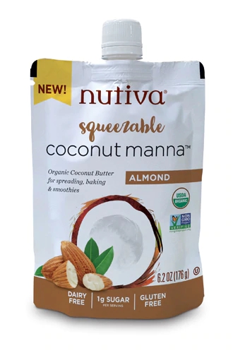 Nutiva Manteiga de Coco com Amêndoas - 176g