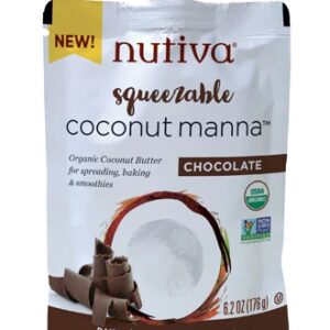 Comprar nutiva coconut manna chocolate -- 6. 2 oz preço no brasil coconut butter food & beverages nut & seed butters suplementos em oferta suplemento importado loja 9 online promoção -