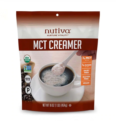 Nutiva MCT Creamer 16 oz (453g) - O Impulso para Seu Dia