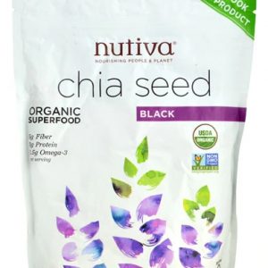 Comprar nutiva organic chia seed black -- 12 oz preço no brasil chia seed food & beverages seeds suplementos em oferta suplemento importado loja 7 online promoção - 7 de julho de 2022