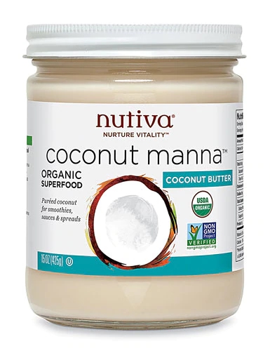 Nutiva Manteiga Orgânica de Coco Nutiva - 425g - Rico em Gorduras Saudáveis