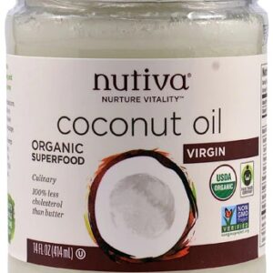 Comprar nutiva organic coconut oil -- 14 fl oz preço no brasil coconut oil omega fatty acids plant based fatty acids suplementos em oferta vitamins & supplements suplemento importado loja 67 online promoção -