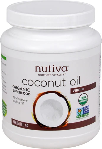 Óleo de Coco Virgem Orgânico Nutiva 1.627 Litros - Puro e Saudável