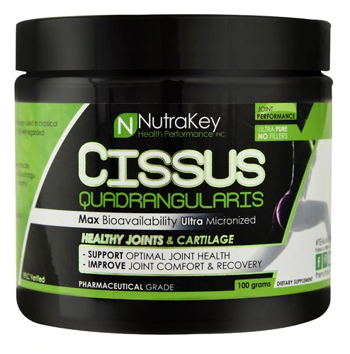 NutraKey Cissus Quadrangularis 100 Porções - Saúde Articular e Bem-Estar