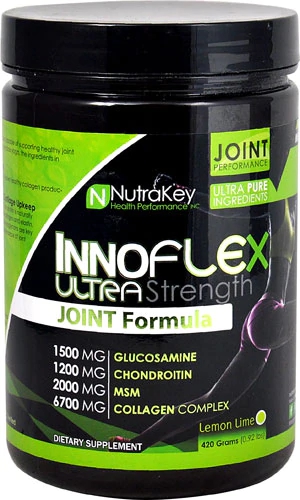 NutraKey Innoflex Active Joint Formula Limão e Lima - 30 Doses para Articulações Saudáveis