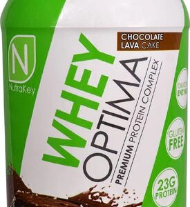 NutraKey Whey Optima Chocolate Lava Cake - 1.1kg: Proteína Pura para Seus Músculos