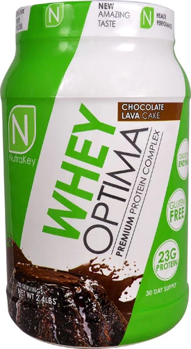 NutraKey Whey Optima Chocolate Lava Cake - 1.1kg: Proteína Pura para Seus Músculos