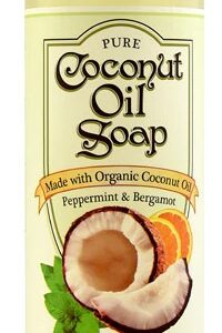 Comprar nutribiotic coconut oil soap peppermint & bergamot -- 32 fl oz preço no brasil bathroom products moist wipes natural home suplementos em oferta suplemento importado loja 57 online promoção -