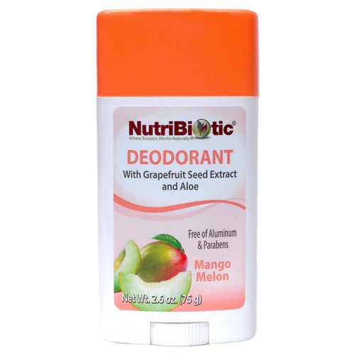 Desodorante NutriBiotic Stick Manga Melão - 73g - Higiene Natural