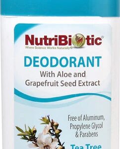 Desodorante Stick NutriBiotic Melaleuca (Árvore do Chá) - 73g: Proteção Natural e Bem-Estar