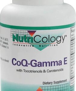 NutriCology CoQ-Gamma E 60 Cápsulas Softgel - Antioxidante Poderoso