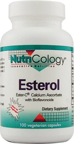 NutriCology Esterol Ester-C: Vitamina C Premium com 100 Cápsulas Vegetarianas