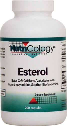 NutriCology Esterol Ester-C 200 Cápsulas: Vitamina C Potente para Imunidade e Bem-Estar