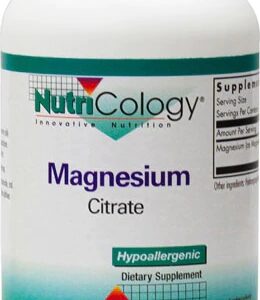 NutriCology Citrato de Magnésio 180 Cápsulas Vegetarianas - Suporte Essencial