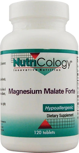 NutriCology Magnésio Malato Forte 120 Comprimidos - Energia e Bem-Estar