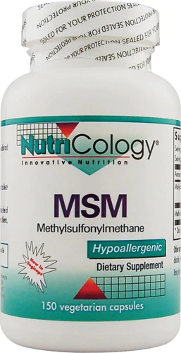 NutriCology MSM 150 Cápsulas - Saúde e Bem-Estar Articular