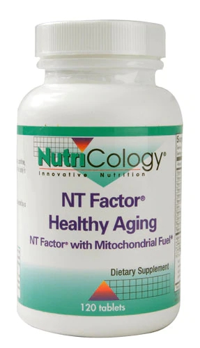 NutriCology NT Factor® Healthy Aging com Combustível Mitocondrial - 120 Tablets