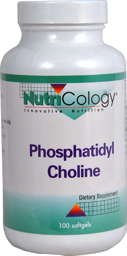 NutriCology Fosfatidilcolina 100 Softgels - Suporte ao Bem-Estar Cerebral e Hepático