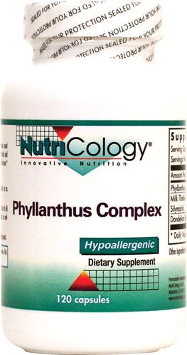 NutriCology Phyllanthus Complex 120 Cápsulas - Saúde Hepática e Detox Natural