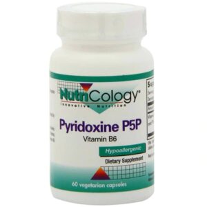 NutriCology P5P Vitamina B6 275mg - 60 Cápsulas Vegetarianas