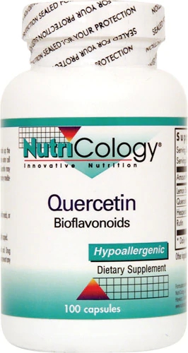 NutriCology Quercetin Bioflavonoids - 100 Cápsulas Vegetarianas