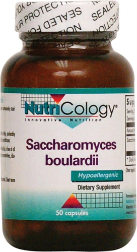 NutriCology Saccharomyces boulardii 9 Bilhões UFC - 50 Cápsulas