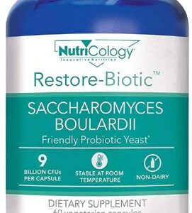 NutriCology Saccharomyces boulardii -- 9 billion - 60 Vegetarian Capsules