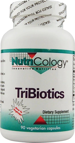 NutriCology TriBiotics 90 Cápsulas Vegetarianas - Saúde Intestinal Avançada