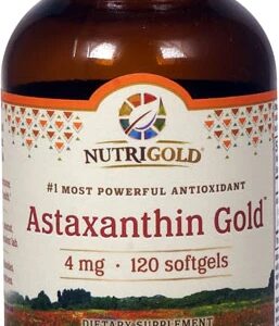 NutriGold Astaxanthin Gold™ -- 4 mg - 120 Softgels