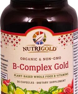 NutriGold B-Complex Gold 30 Cápsulas: Energia e Vitalidade Essencial