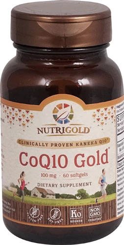 NutriGold CoQ10 Gold® -- 100 mg - 60 Softgels