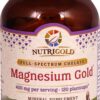 Comprar nutrigold magnesium gold® -- 400 mg - 120 plantcaps® preço no brasil alfalfa herbs & botanicals superfoods suplementos em oferta suplemento importado loja 5 online promoção -