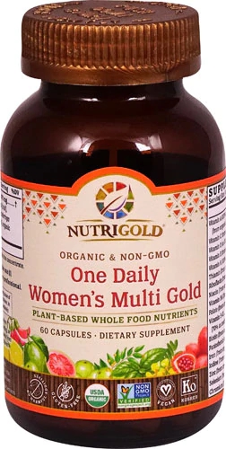 NutriGold One Daily Women's Multi Gold 60 Cápsulas - Multivitamínico Completo para Mulheres